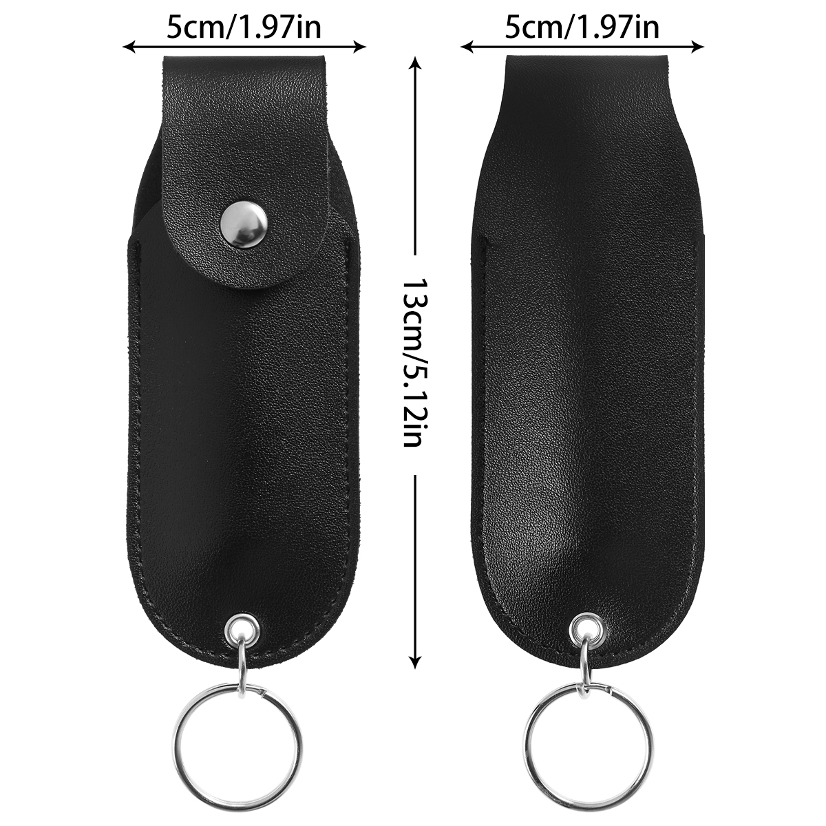 Pepper Spray Pouch PU Leather  - огляд і ціна Personal Alarm Keychain