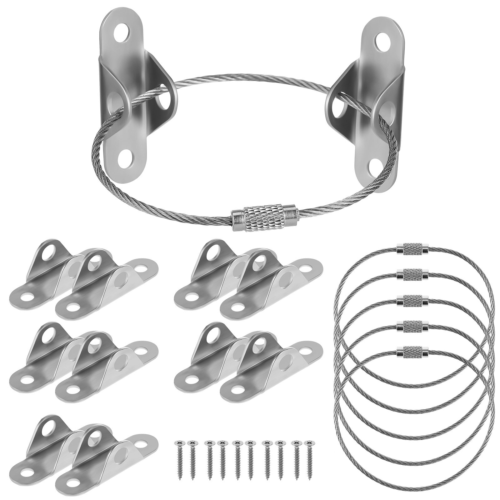 6 Sets Heavy-Duty Anti-Tip Fur - огляд і ціна Earthquake Anchor Strap