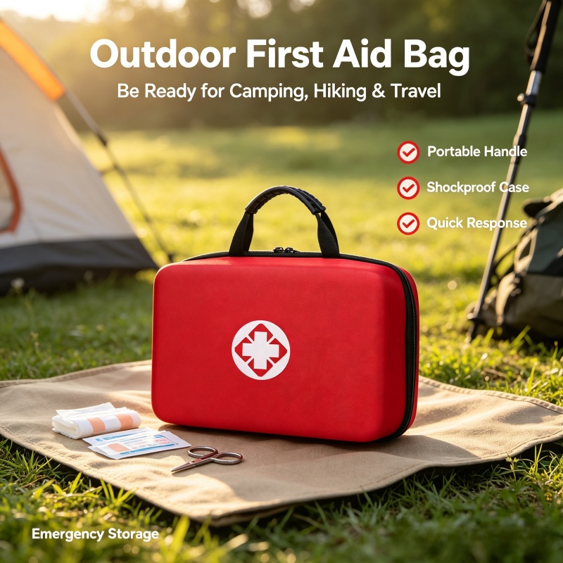 Portable Hard Shell First Aid  - огляд і ціна First Aid Bag Kit