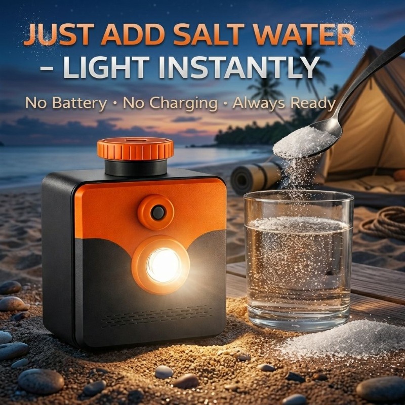 Saltwater Lamp Salt Water Powe - огляд і ціна Power Outage Light
